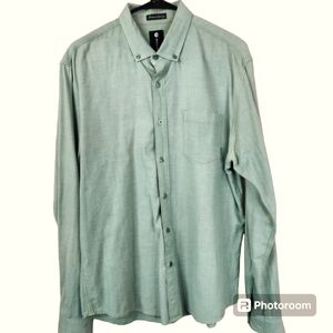 Billabong Mens All Day Long Sleeve Button Down Shirt Size Medium